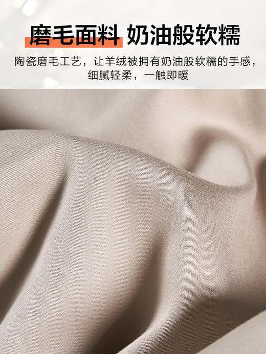 【专柜多样屋】克莉斯汀羊绒保暖冬被-浅驼/200*230cm 商品图2