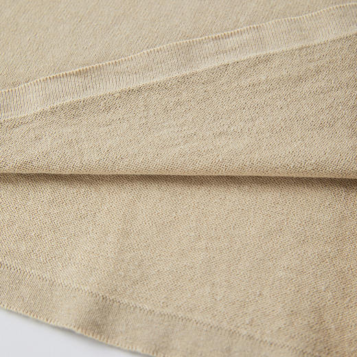 ROMI STUDIO”基础优雅“16针亚麻棉混纺透气针织吊带背心 422A7088 商品图4