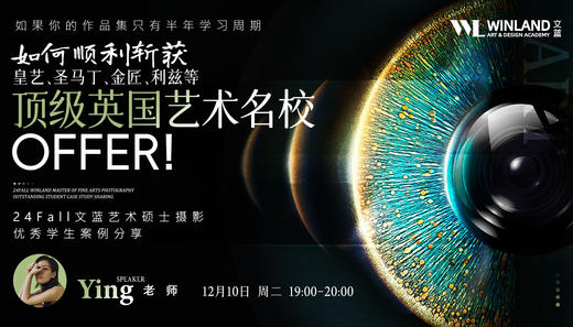 【12.10】12月将近，怎样给艺术摄影作品集锦上添花？文蓝艺术学员皇艺作品案例大揭秘！ 商品图0