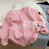 【修身T恤，纯色长袖，搭配各种裤子都好看】春秋季新款宝宝修身上衣 纯色洋气时尚排扣T恤 长袖女童打底衫童装-QQ 商品缩略图4