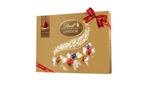 【瑞士莲】软心精选巧克力礼盒220g（18粒） 商品图1