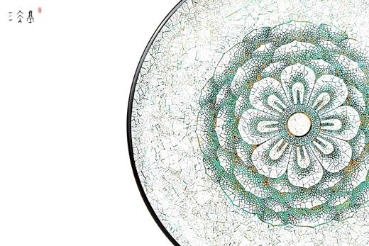 三希堂  流霞系列  敦煌莲花大盘 商品图4