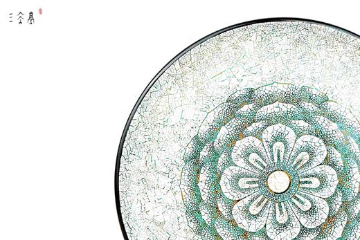 三希堂  流霞系列  敦煌莲花大盘 商品图1