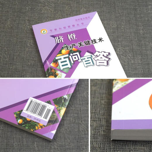 脐橙生产关键技术百问百答【官方正版，可开发票，下单时留开票信息和电子邮箱】 商品图2