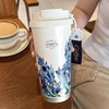 【铃兰咖啡杯，高颜值316保温杯】铃兰咖啡杯 高颜值保温杯 316不锈钢保温保冷 便携车载大容量双饮礼品杯子-QA 商品缩略图8