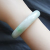 【天然正品】天然精品细腻糯种飘正阳绿55号翡翠手镯011224JJ09 现售价：20800 商品缩略图9
