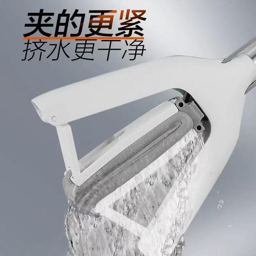 【多样屋专柜】家用懒人拖把胶棉拖把/冰峰白 商品图2