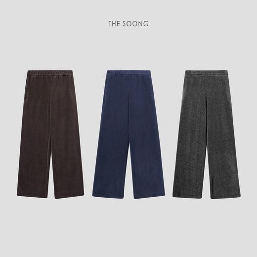 THESOONG"超暖粒绒裤"轻盈保暖锁温绒感中腰休闲裤HDKZ5706 商品图0