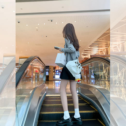 <曾小咸推荐>韩系2色毛衣开衫毛织吊带两件套 日常199.99 立减100 秒杀99.99！ 商品图7