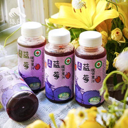 蓝莓苹果混合果汁 | 绿家自产 *Blueberry and apple mixed juice | Self-production 商品图0