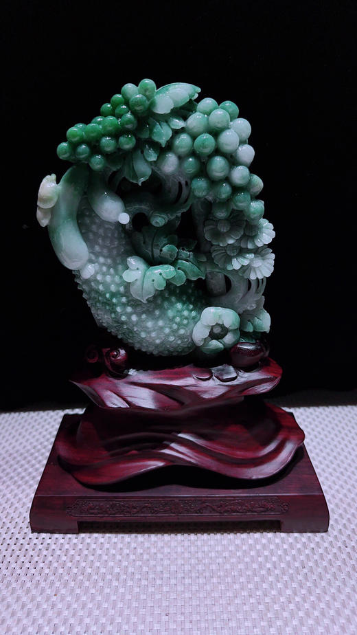 620668翡翠摆件【飞黄腾达】 商品图4