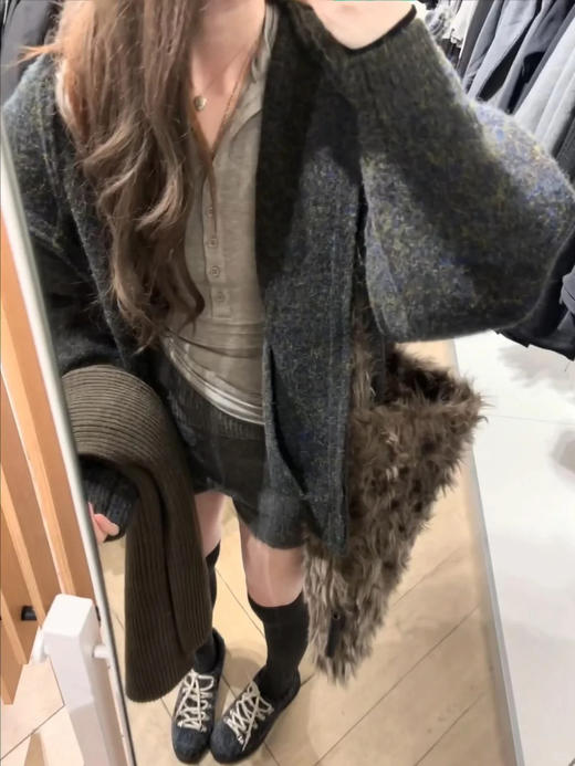 <曾小咸推荐>日韩系毛圈过膝长筒袜 日常88/2双 活动价39.99/2双！【预售款，预计3-15天发货】 商品图4