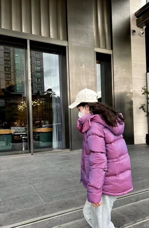 Lu*Lu原单品puff五格泡芙镭射鹅绒服轻三防可擦面料 商品图4