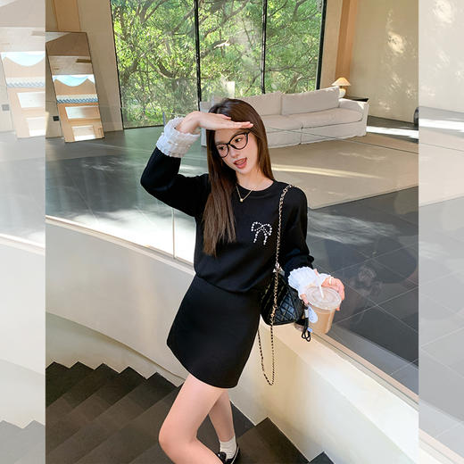 【189元任选2件】最后一波现货！珍珠蝴蝶结连衣裙 商品图3