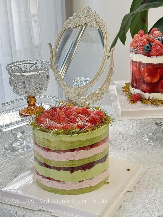 双莓开心果蛋糕 商品图1