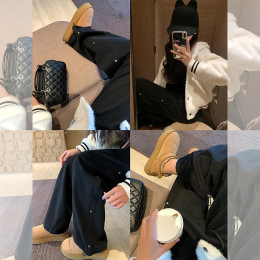 <曾小咸推荐>  巨好穿！加绒休闲裤  商品图2