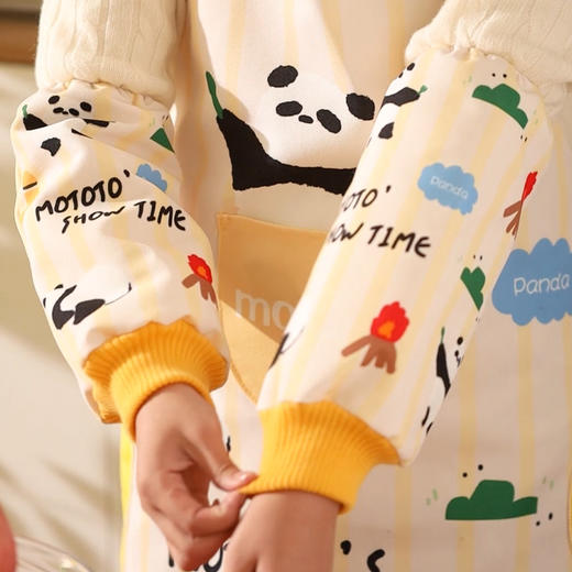 摩登主妇mototo熊猫袖套厨房做饭专用2024年新款防水防油防污套袖 商品图3