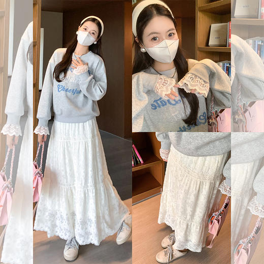 【149元任选2件】 现货！杏色半身裙 商品图1