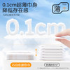 凸凸棉迷你巾量少日用卫生巾姨妈巾超薄无感全透气经期非护垫180mm24片 商品缩略图0