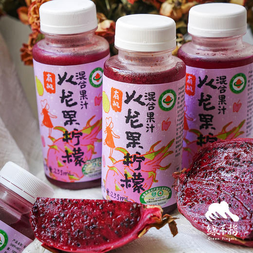火龙果柠檬苹果混合果汁 | 绿家自产 *Dragon fruit, lemon, and apple mixed juice | In-House Production 商品图6