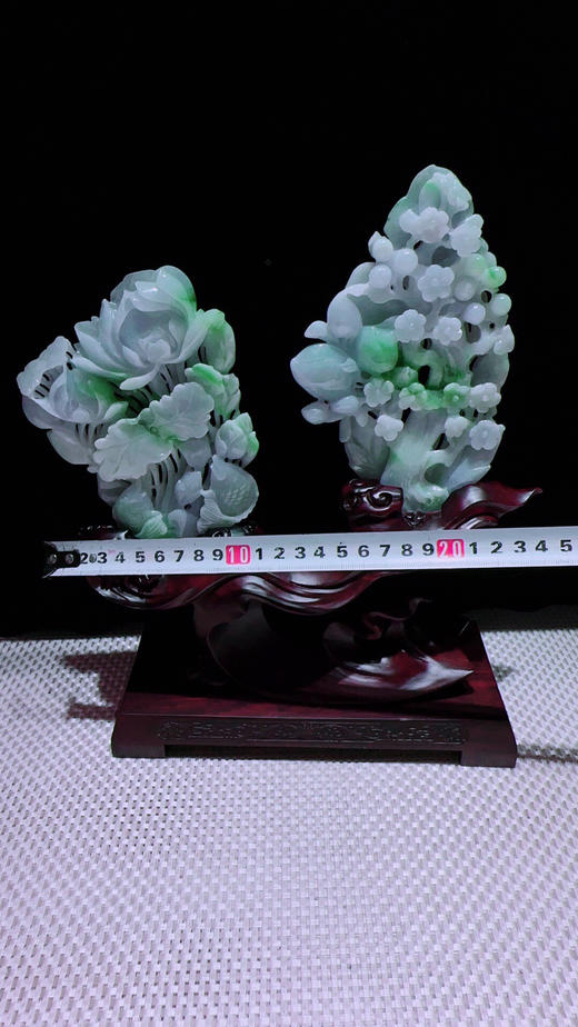 620667翡翠摆件【和和美美】 商品图1