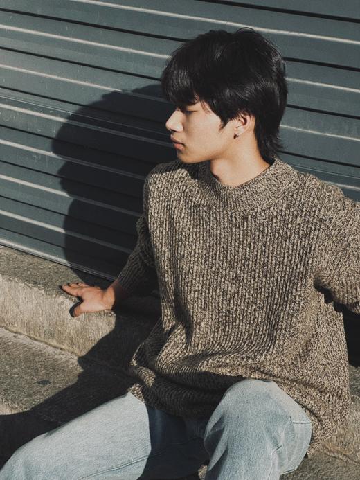 【顺丰包邮】04814 男士宽松厚款半高领羊毛衫·黄金配比❗️71.8%绵羊毛+28.2%山羊绒 1033 商品图7