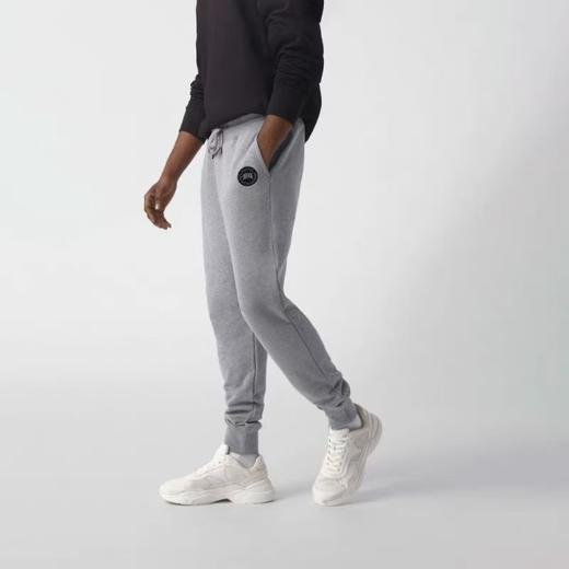 鹅家黑标刺绣奥粒绒束口卫裤男女同款 商品图4