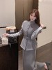 张心子【留洋千金】气质高级感秋冬新款马甲半身裙两件套套装 U2411039 商品缩略图7
