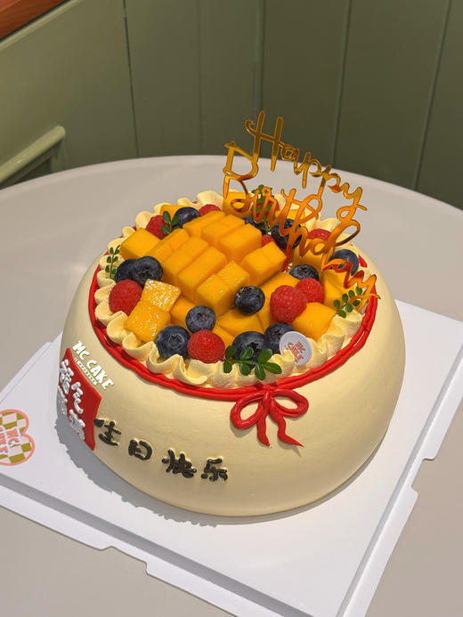 水果福袋蛋糕（水果装饰随季节变化会有调整） 商品图1
