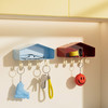 摩登主妇吸盘挂钩入户门口玄关挂免打孔置物架钥匙收纳盒壁挂粘钩 商品缩略图3