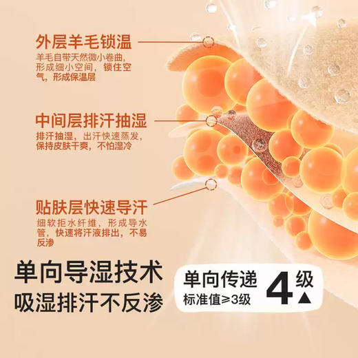 likeuu亲子款圆领羊毛保暖套装本命年红色秋衣裤新年礼盒LGL242011 商品图2