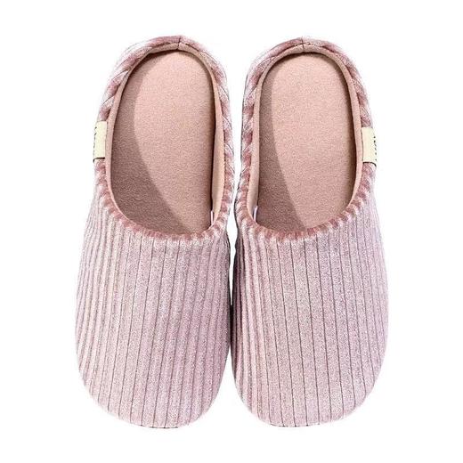 【多样屋专柜】望秋月舒适棉拖冬天保暖拖鞋/粉色 商品图5