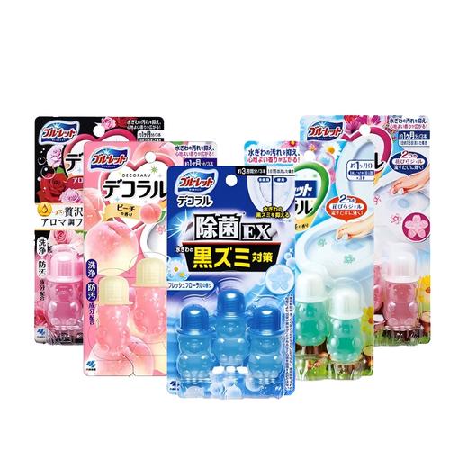 22.5g*3小林波乐清洁厕灵凝胶花瓣（自然花香/玫瑰花香/蜜桃清香） 商品图0