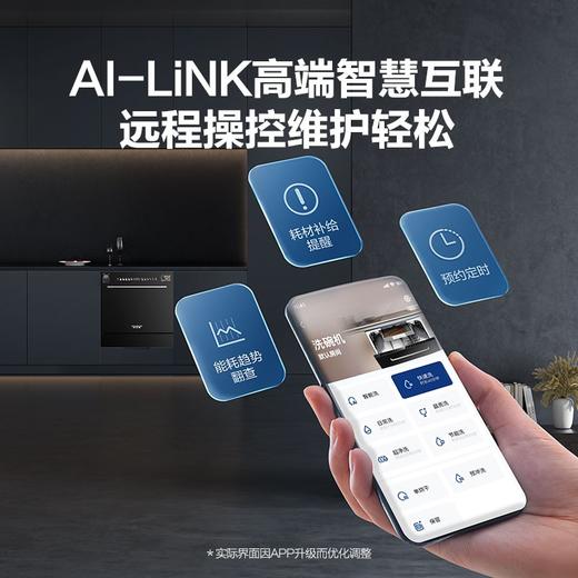 【DWQ12-SR5Wi 】A.O.史密斯（12套彩膜屏）自旋式洁霸洗碗机 商品图4