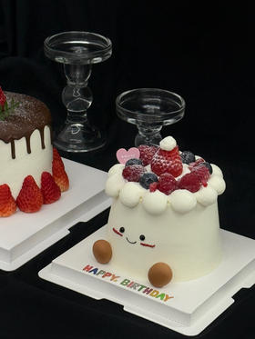 可爱女孩女生jellycat周岁蛋糕