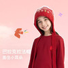 likeuu儿童本命年新年红品扑扑鸟帽子+围巾+披肩冬季保暖 商品缩略图2