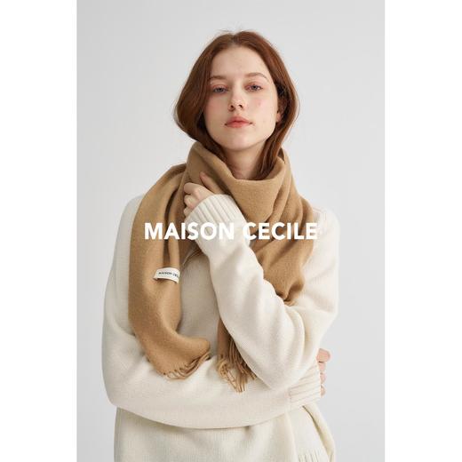 MAISON CECILE围巾/大披肩经典六色纯羊绒软糯温暖亲肤 商品图2