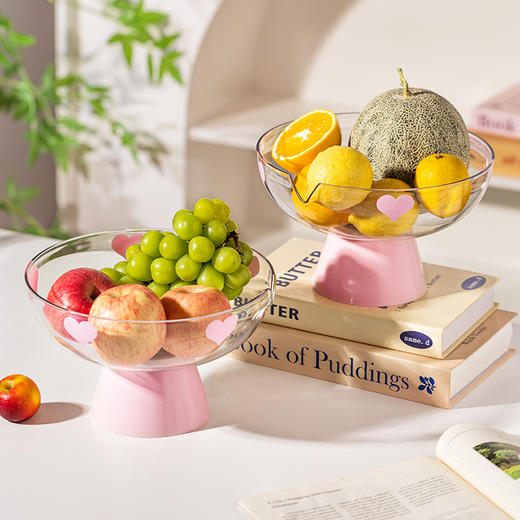 摩登主妇 水果盘客厅茶几家用沥水盘零食摆放盘精致糖果点心 商品图0