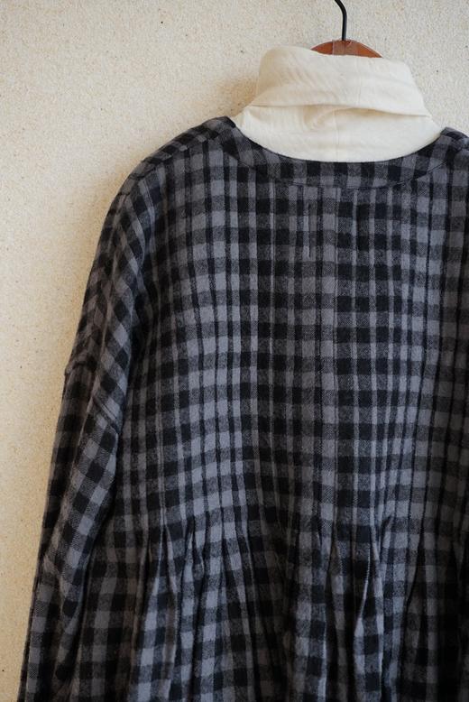 Maison de soil格纹V领衬衫 商品图4