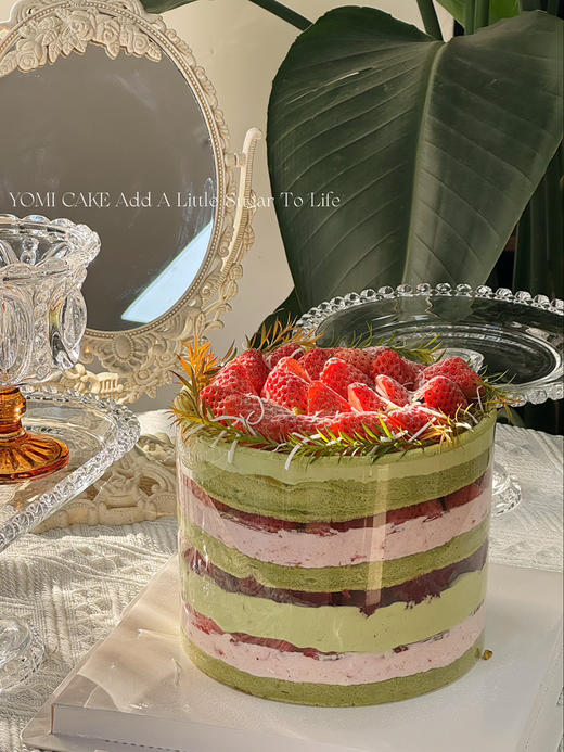 双莓开心果蛋糕 商品图0