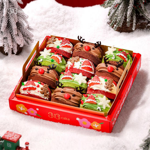 圣诞绮梦抱抱卷，12枚/盒 商品图0