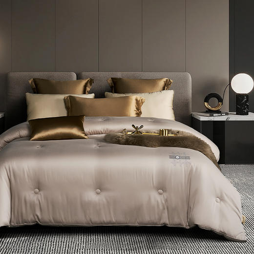 【专柜多样屋】克莉斯汀羊绒保暖冬被-浅驼/200*230cm 商品图5