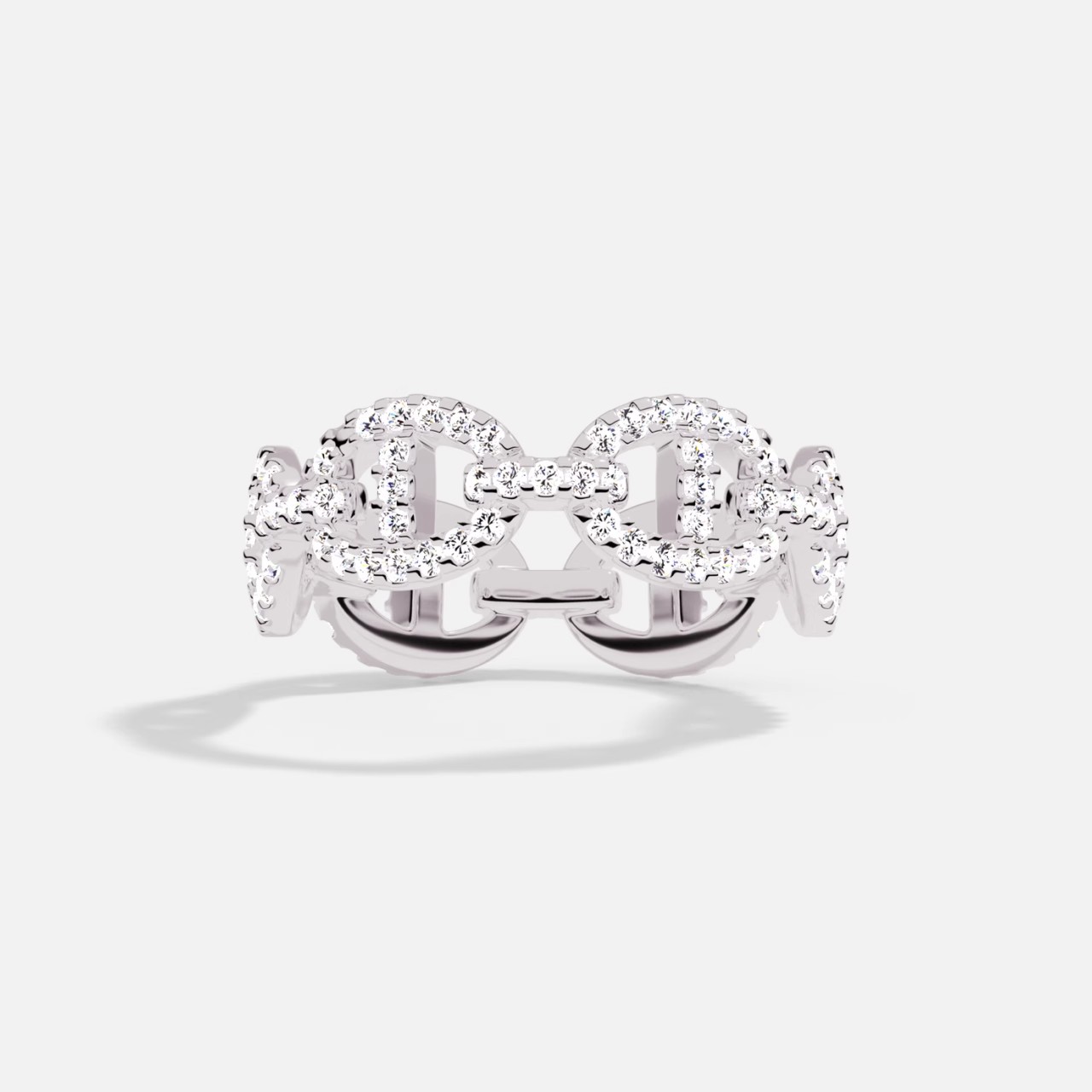 【不退不换，介意勿拍】APM Monaco 戒指（银白单色）  A20831OX