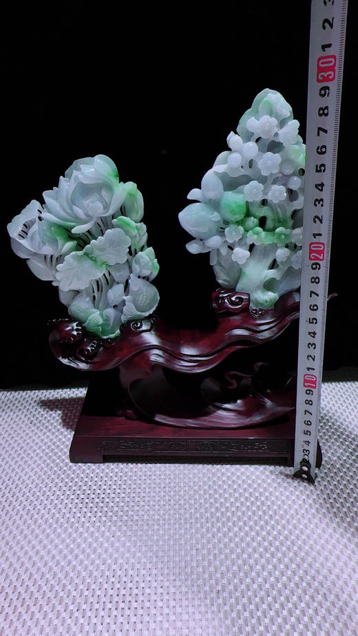 620667翡翠摆件【和和美美】 商品图2