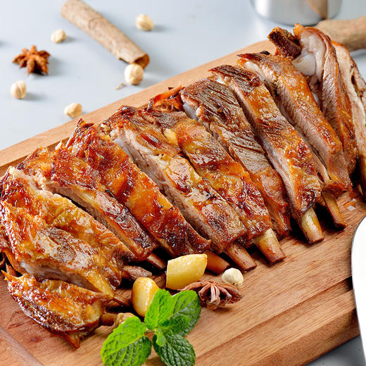 【自营】特级羊排  南纬三七盐池滩羊排排鲜羊排礼盒 2kgHJ 商品图2