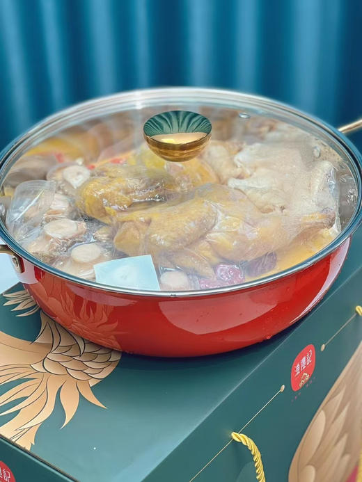 港式鲍鱼花胶鸡（江浙沪包邮）送精美锅子 商品图2