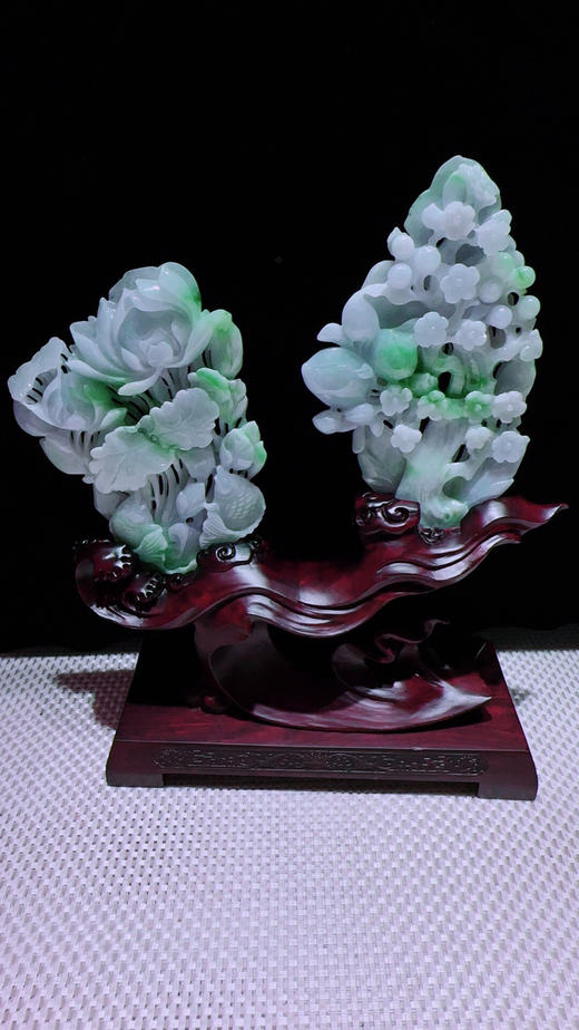 620667翡翠摆件【和和美美】 商品图5