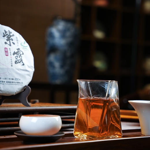 10.20晚8点开抢；【紫鹃老茶】掌柜自存原包装分享，2016年春云南紫鹃普洱茶生茶饼200g/饼 商品图8