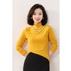 西子/【糯米团子】精梳棉高弹保暖百搭半高领打底衫/SYHC169 商品缩略图0