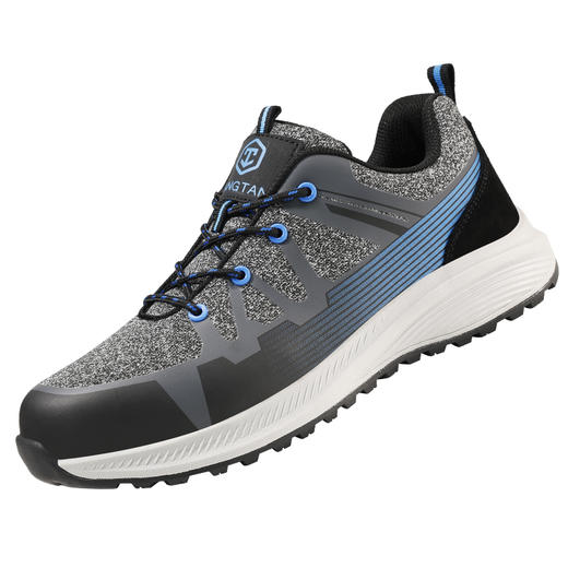 狼探安全鞋男四季款科技实心MD底防切割面料4.0凯夫拉工作鞋欧标 商品图7